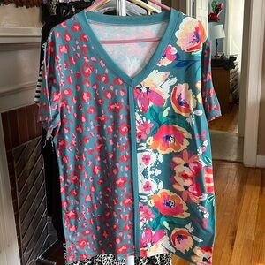 Colorful t shirt size xl